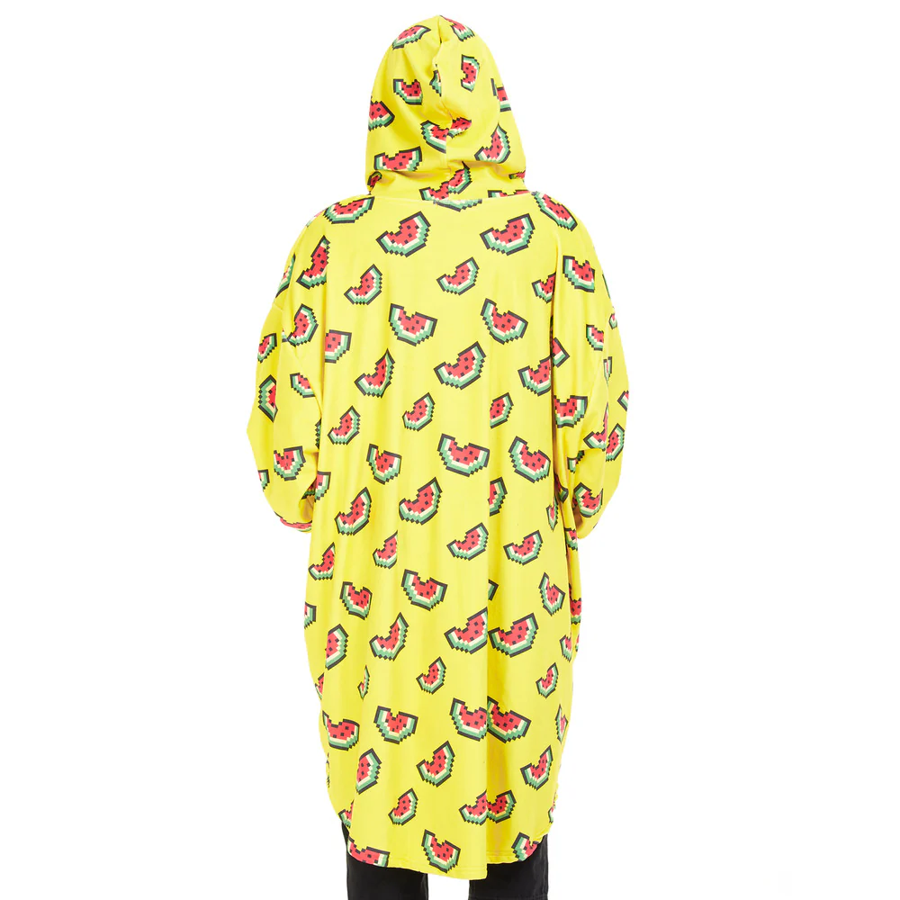 Snuggs Blanket Hoodie Yellow Watermelon - Image 4