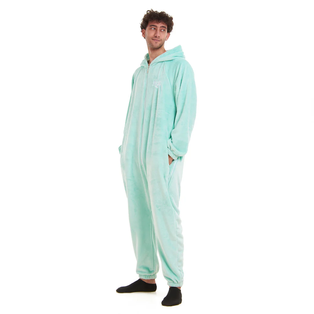Snuggs Blanket Onesie Aqua Mint - Image 6