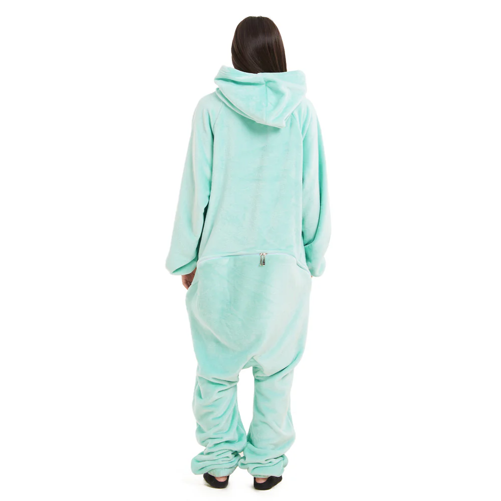 Snuggs Blanket Onesie Aqua Mint - Image 7