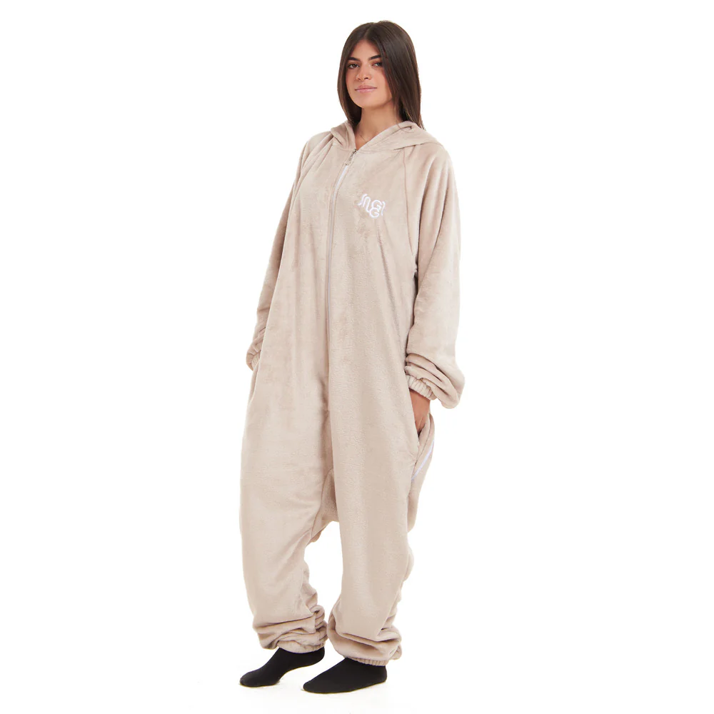 Snuggs Blanket Onesie Beige - Image 5