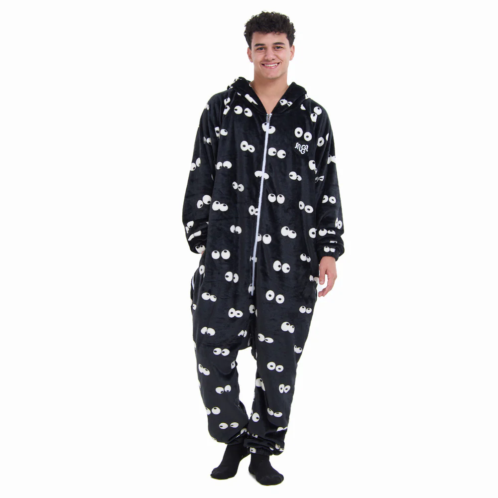 Snuggs Blanket Onesie Black Eyes - Image 3