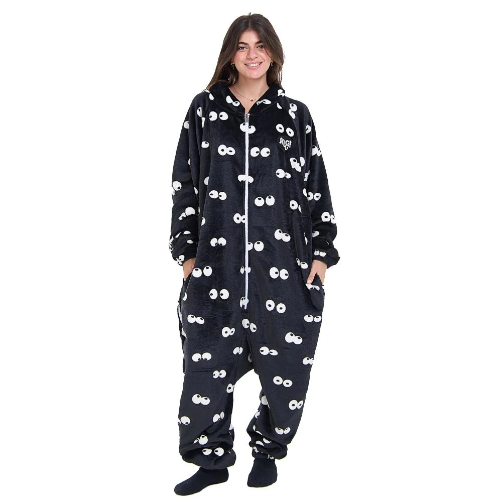 Snuggs Blanket Onesie Black Eyes - Image 5