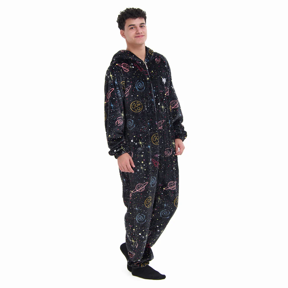 Snuggs Blanket Onesie Black Space - Image 2