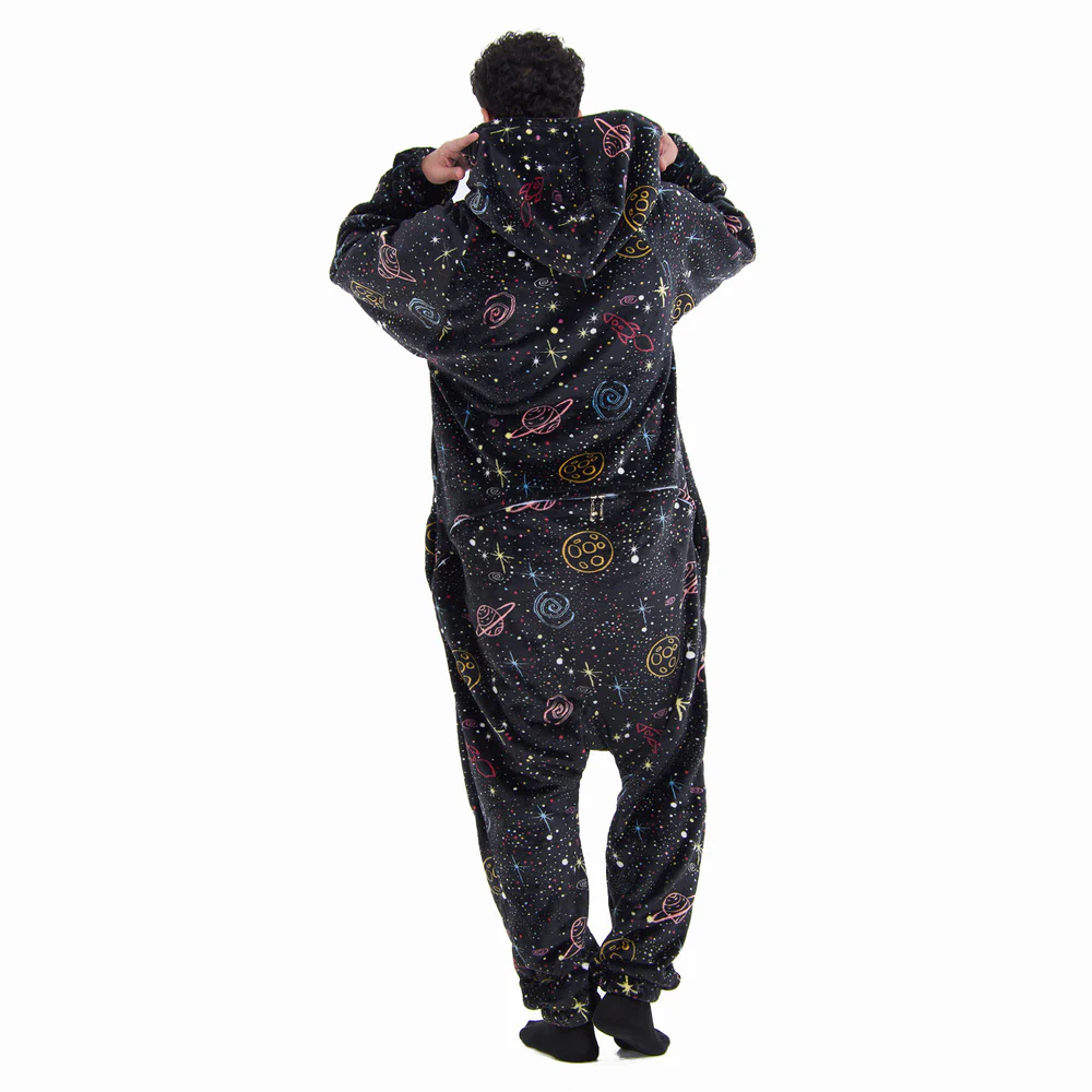 Snuggs Blanket Onesie Black Space - Image 7