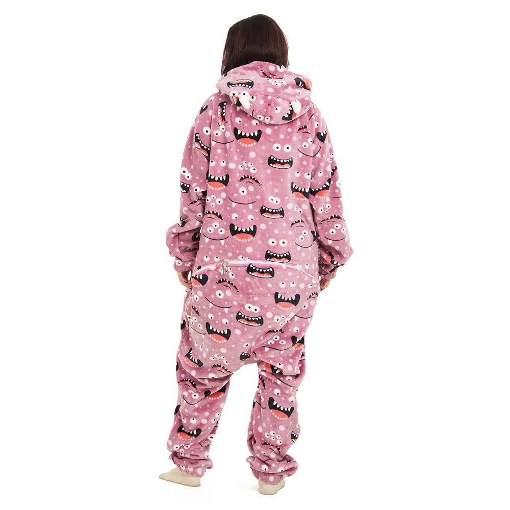 Snuggs Blanket Onesie Cashmere monster - Image 4