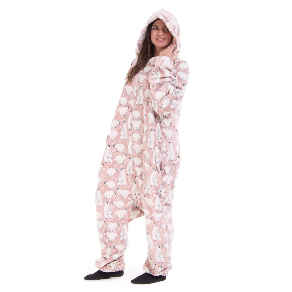 Snuggs Blanket Onesie Cashmere Polar Bear - Image 2