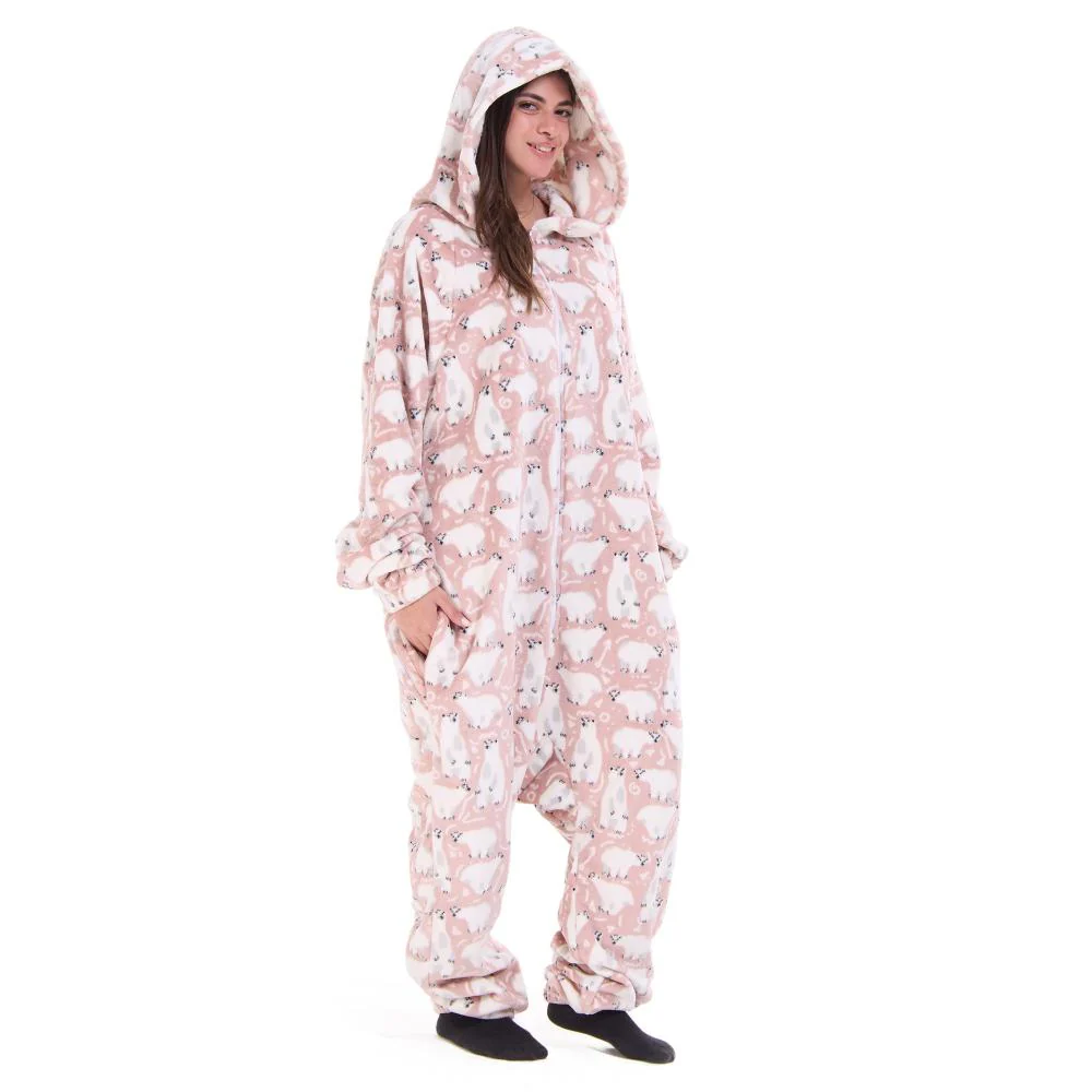Snuggs Blanket Onesie Cashmere Polar Bear - Image 4