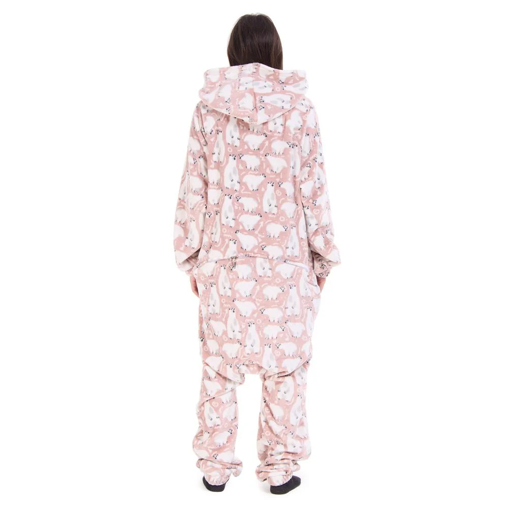 Snuggs Blanket Onesie Cashmere Polar Bear - Image 5