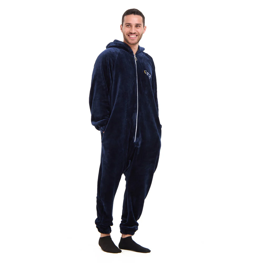Snuggs Blanket Onesie Dark Blue هلال رمضان - Image 4
