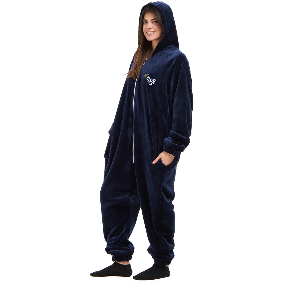 Snuggs Blanket Onesie Dark Blue هلال رمضان - Image 7