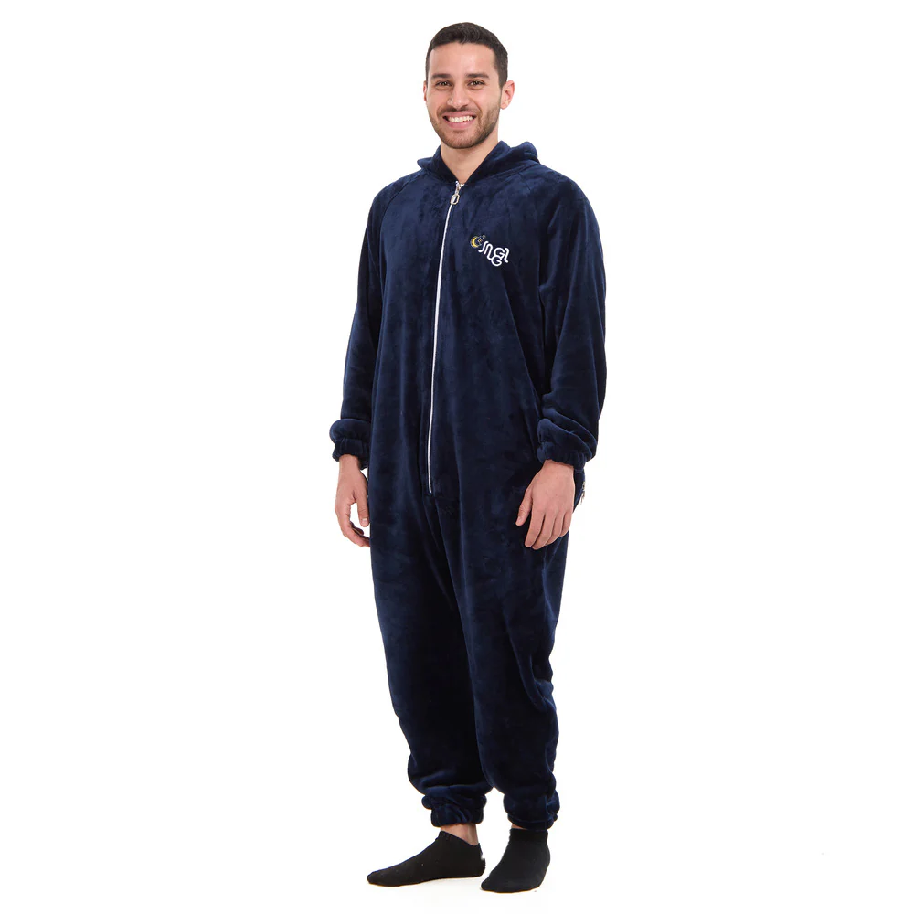 Snuggs Blanket Onesie Dark Blue هلال رمضان - Image 8