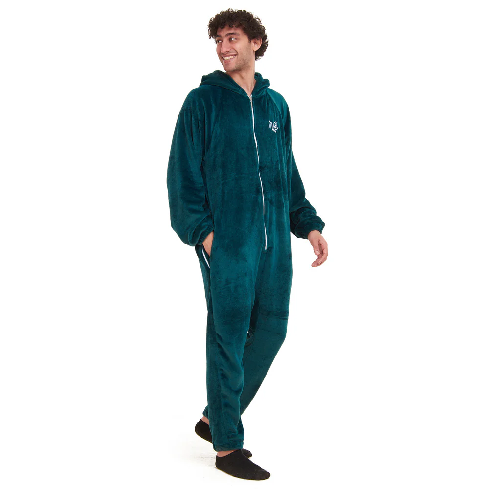 Snuggs Blanket Onesie Dark Petroleum - Image 2