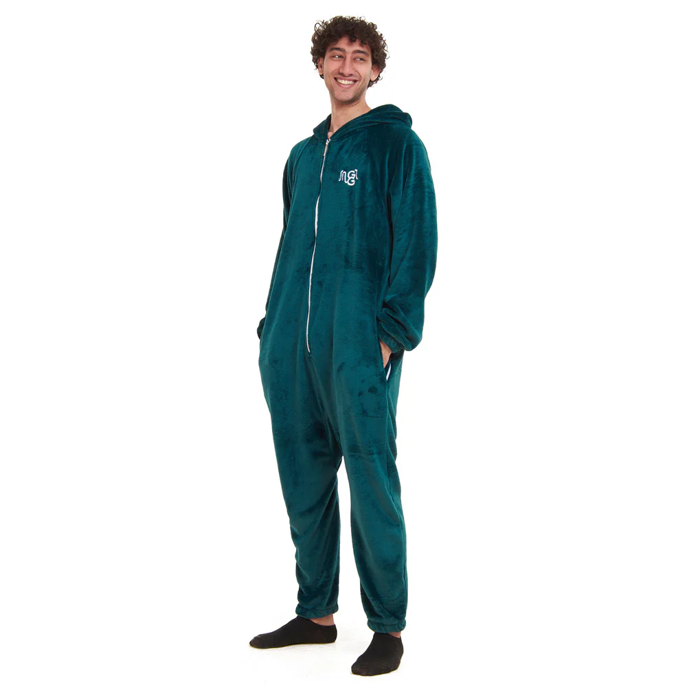 Snuggs Blanket Onesie Dark Petroleum - Image 4