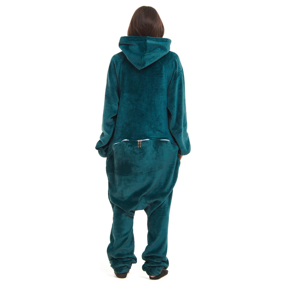 Snuggs Blanket Onesie Dark Petroleum - Image 7
