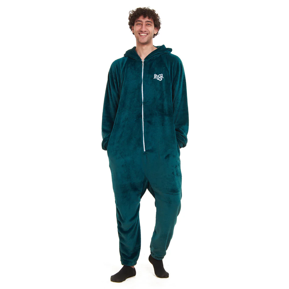 Snuggs Blanket Onesie Dark Petroleum - Image 8