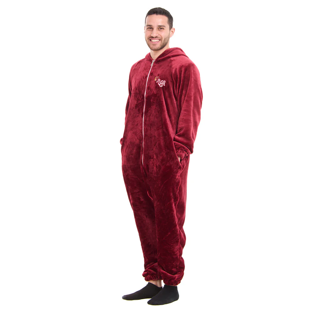 Snuggs Blanket Onesie Dark Red هلال رمضان - Image 3