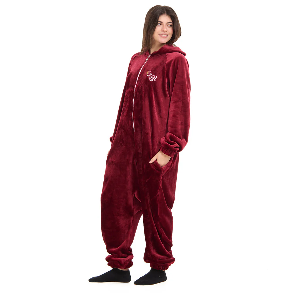 Snuggs Blanket Onesie Dark Red هلال رمضان - Image 8