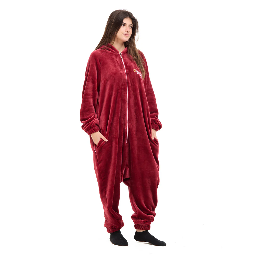Snuggs Blanket Onesie Dark Red فانوس رمضان - Image 5
