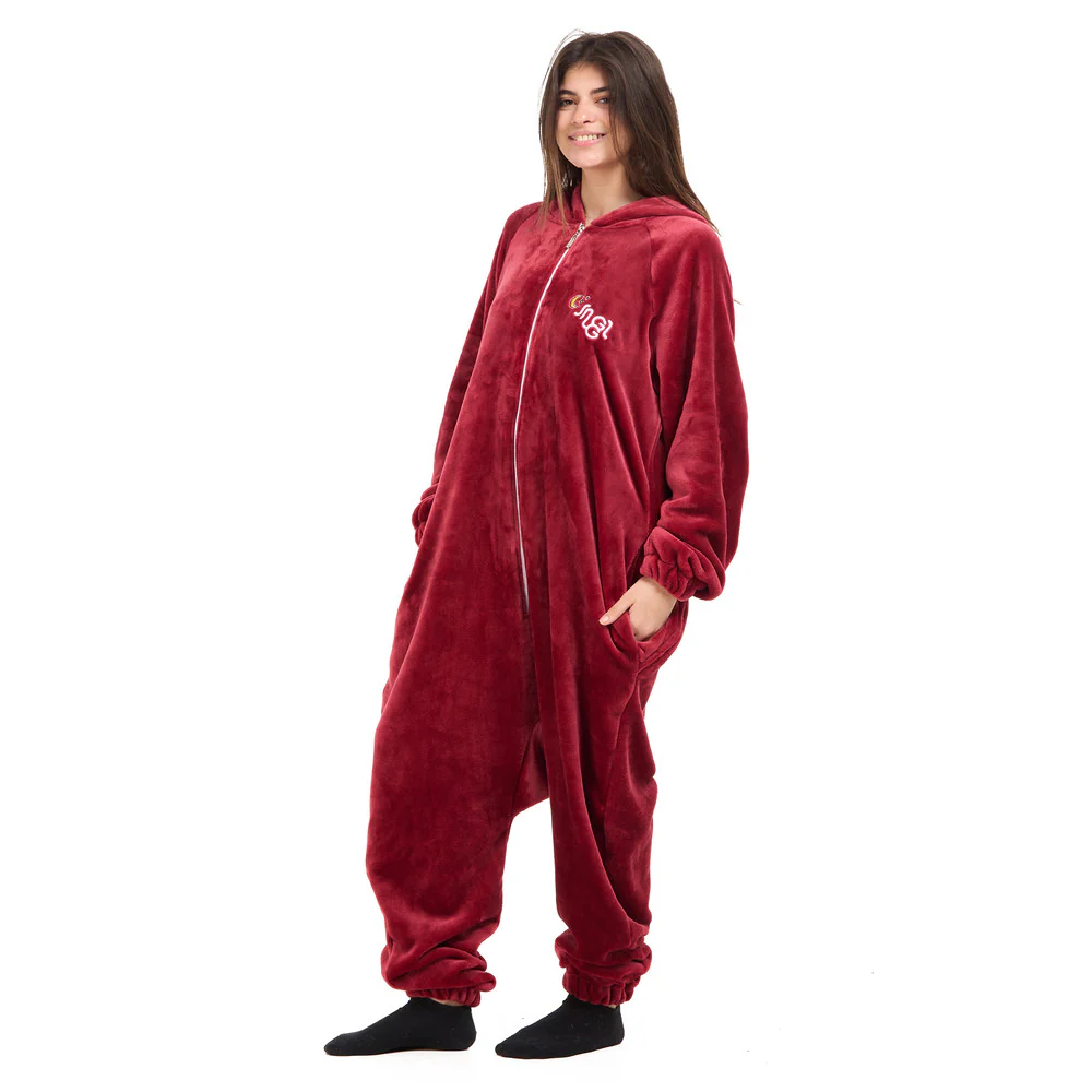 Snuggs Blanket Onesie Dark Red فانوس رمضان - Image 6