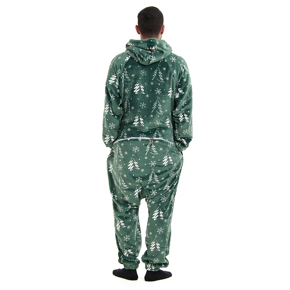 Snuggs Blanket Onesie Green Christmas Tree - Image 8