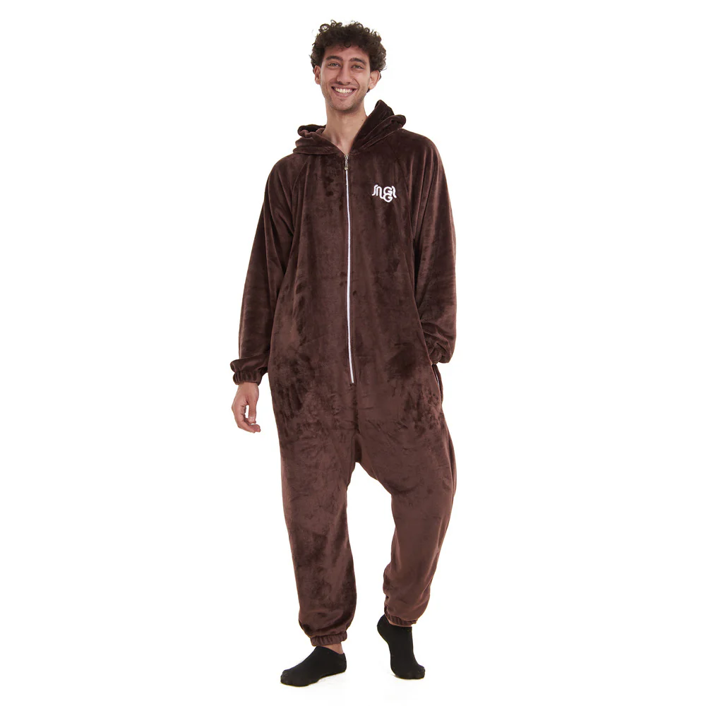 Snuggs Blanket Onesie Brown - Image 2