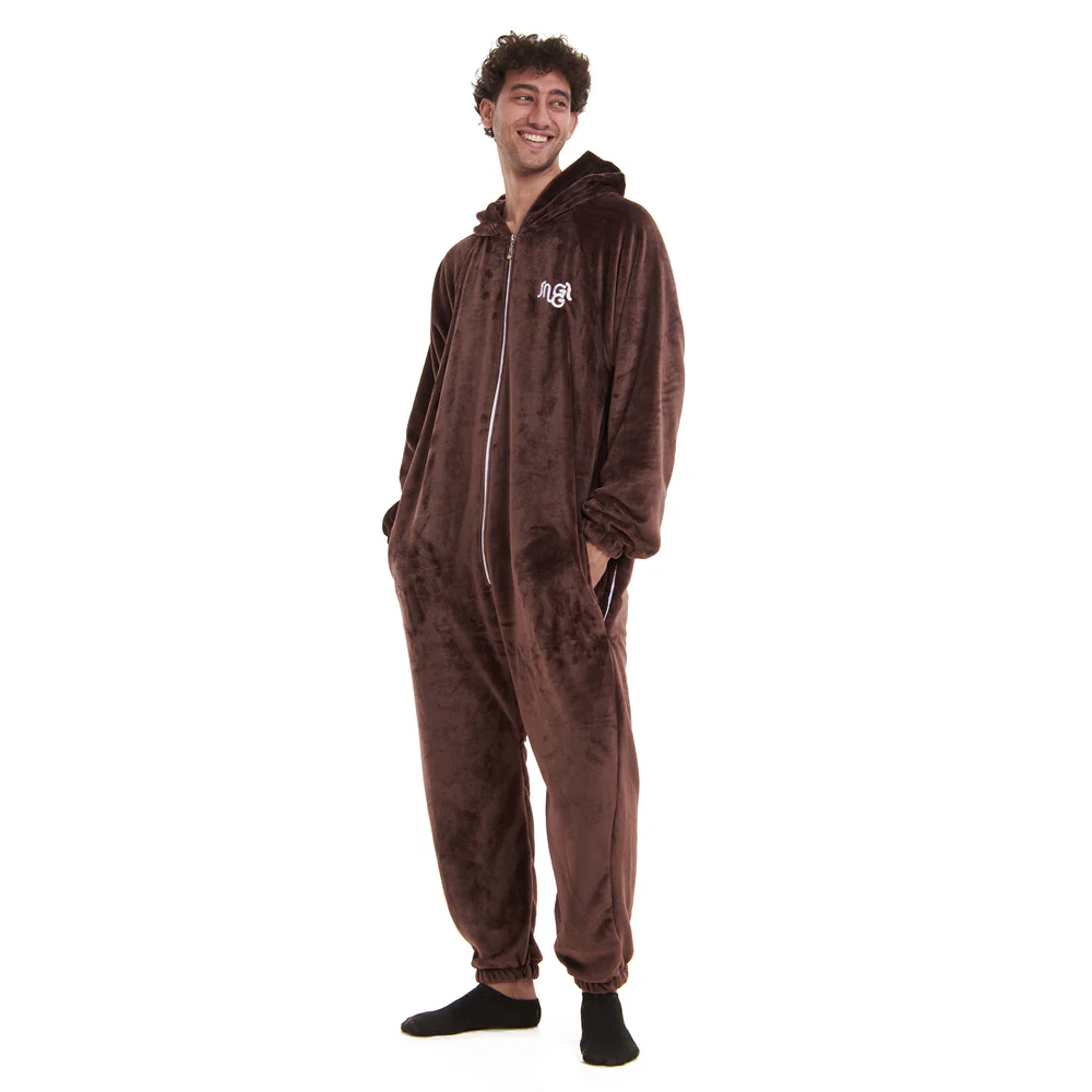 Snuggs Blanket Onesie Brown - Image 4