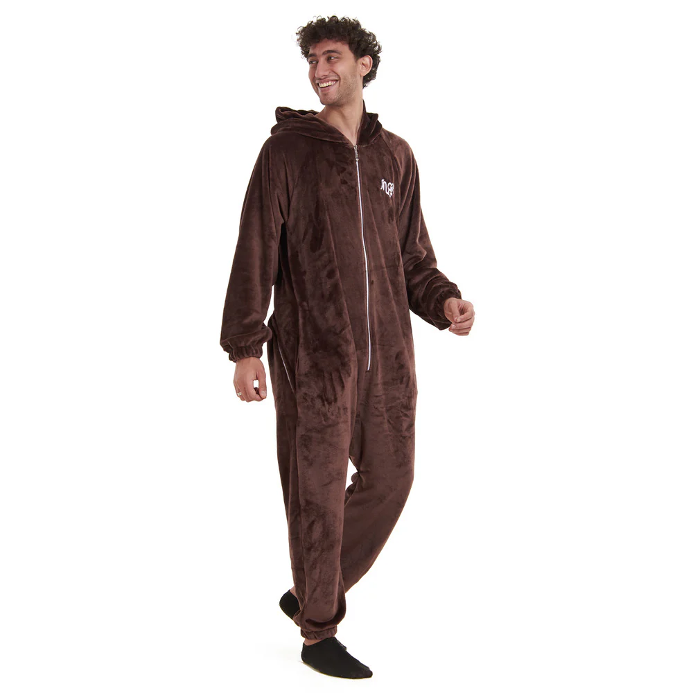 Snuggs Blanket Onesie Brown - Image 6