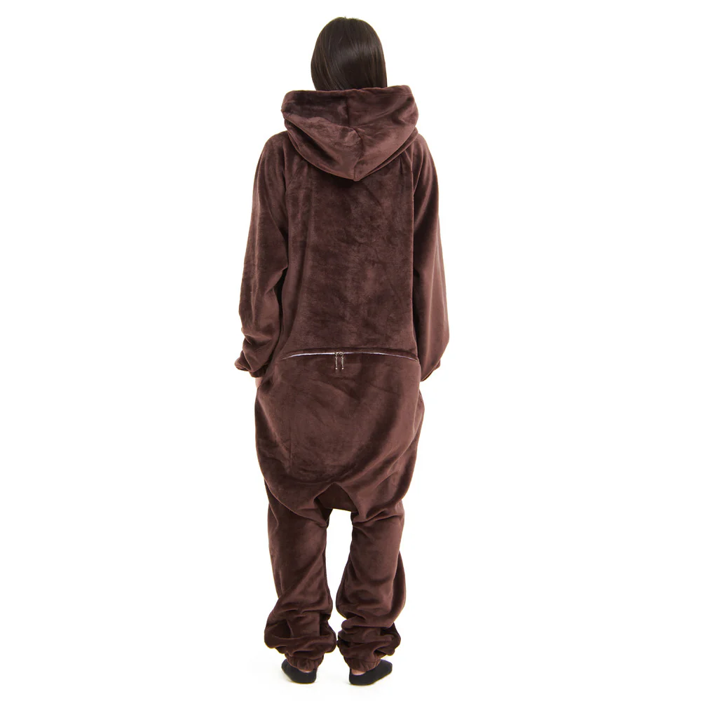 Snuggs Blanket Onesie Brown - Image 7