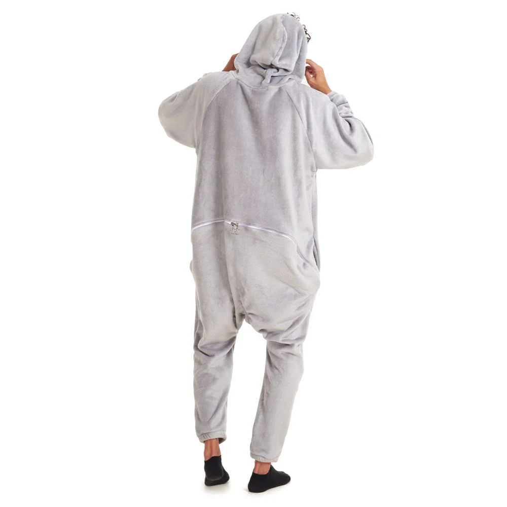 Snuggs Blanket Onesie Grey - Image 3