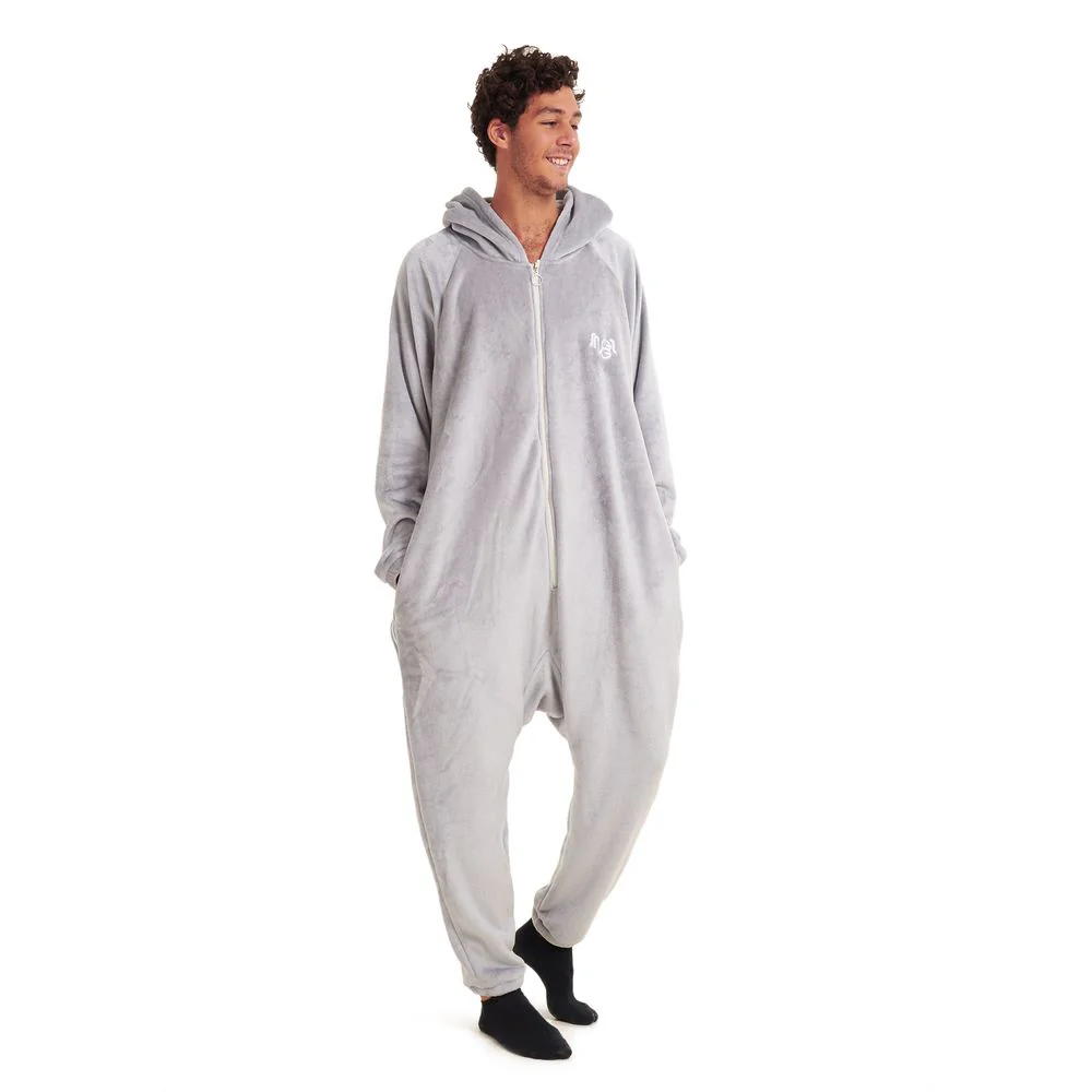 Snuggs Blanket Onesie Grey - Image 4