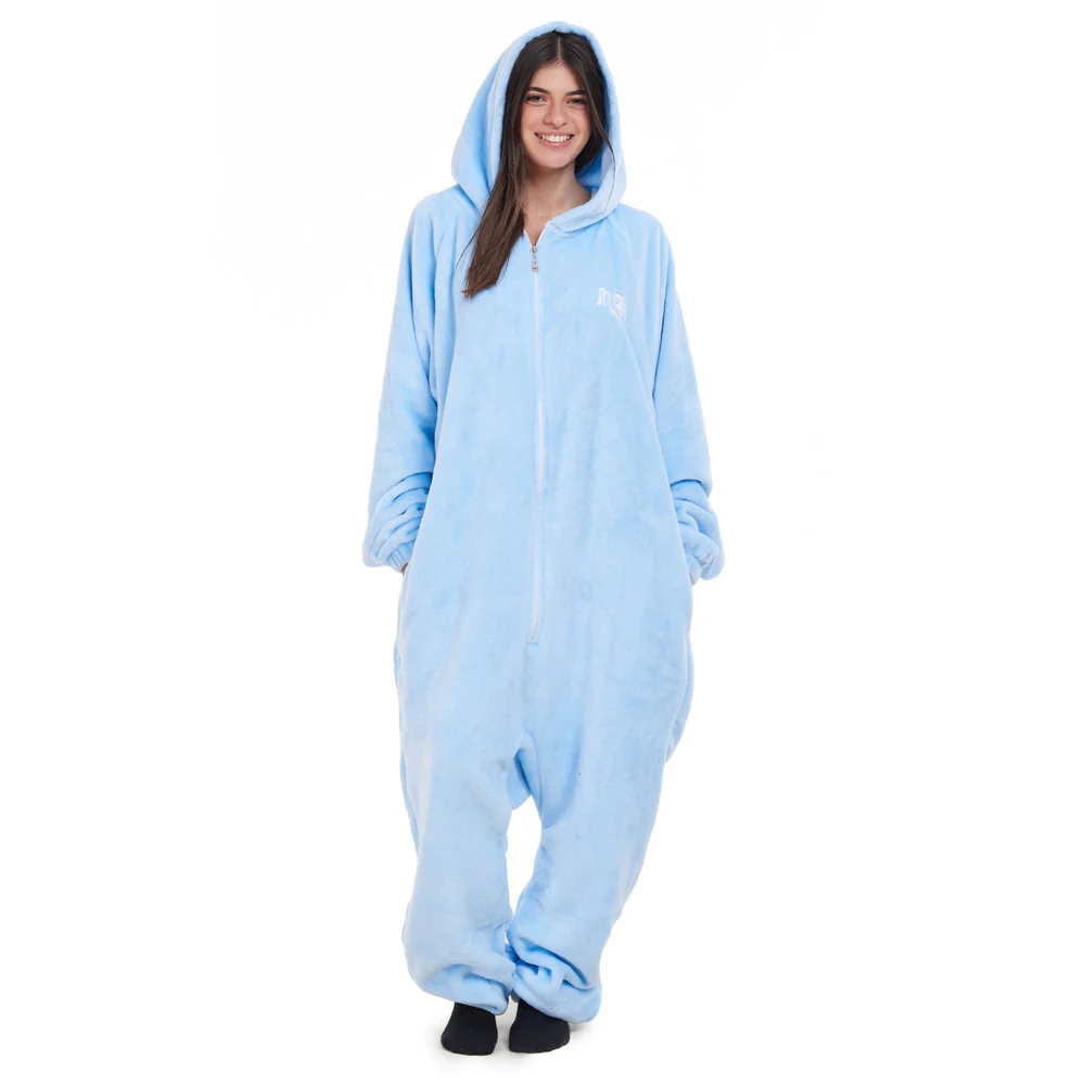 Snuggs Blanket Onesie Light blue - Image 4