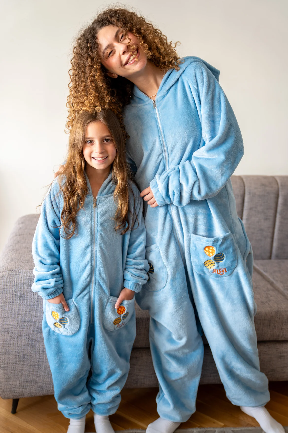 Snuggs Blanket Onesie Light Blue Eid - Image 2