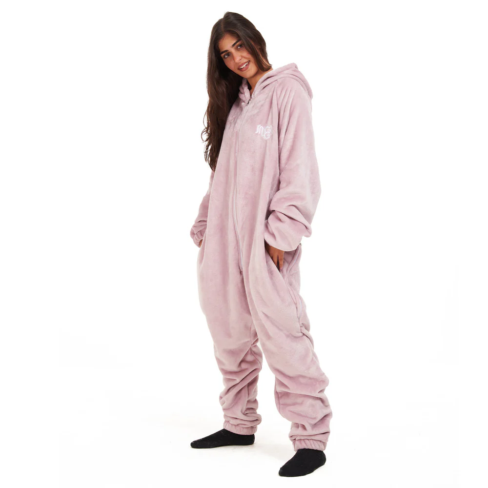 Snuggs Blanket Onesie Light Mauve - Image 2
