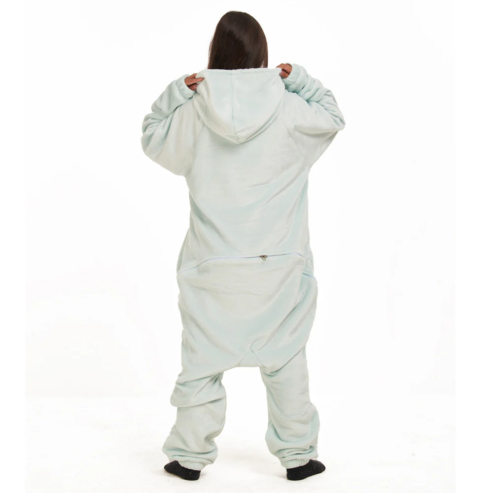 Snuggs Blanket Onesie Mint - Image 3