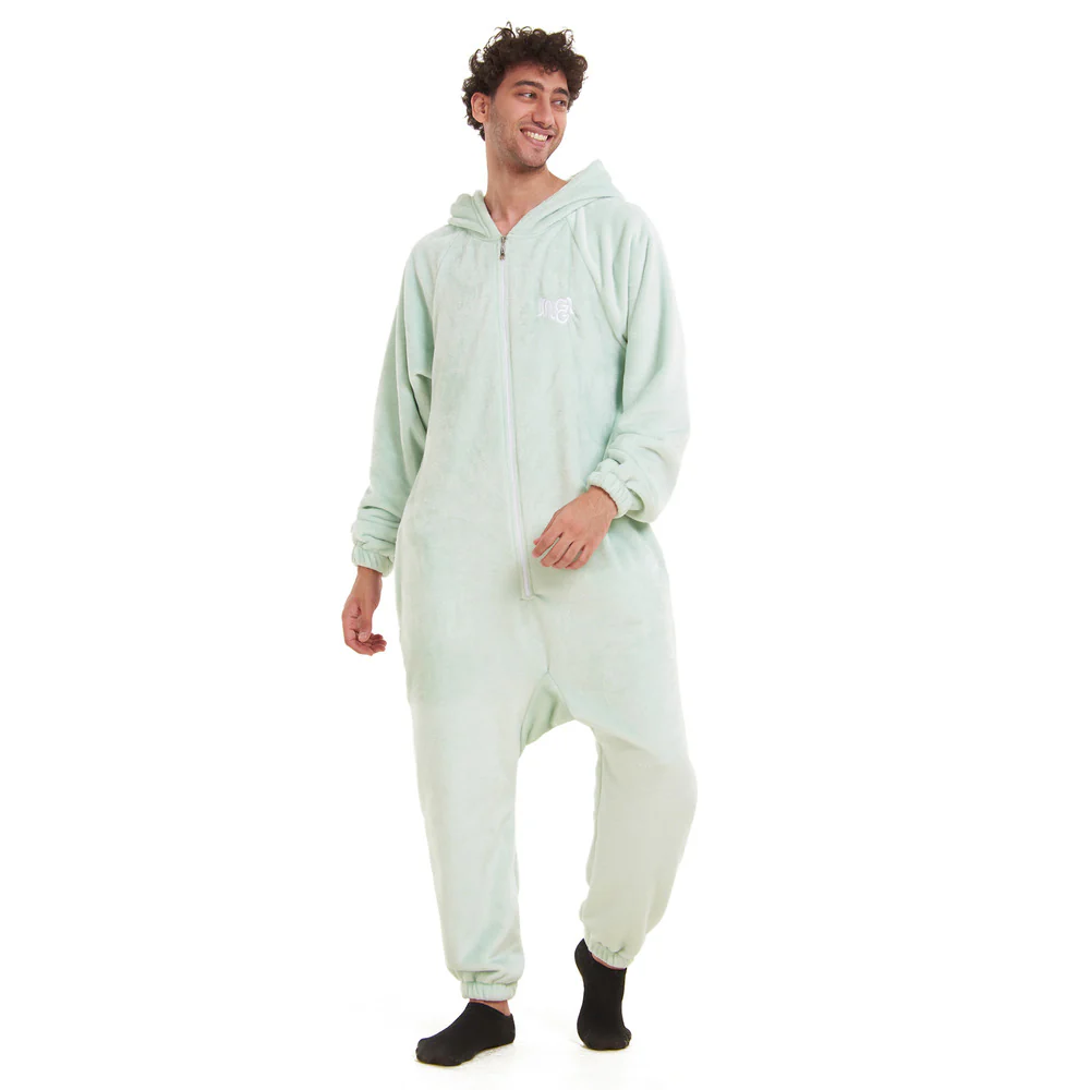 Snuggs Blanket Onesie Pistachio - Image 2