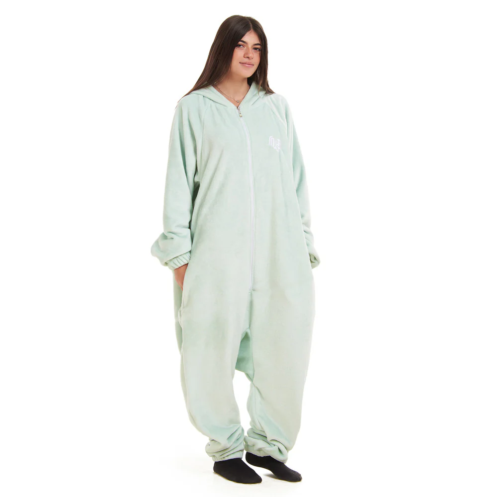 Snuggs Blanket Onesie Pistachio - Image 5