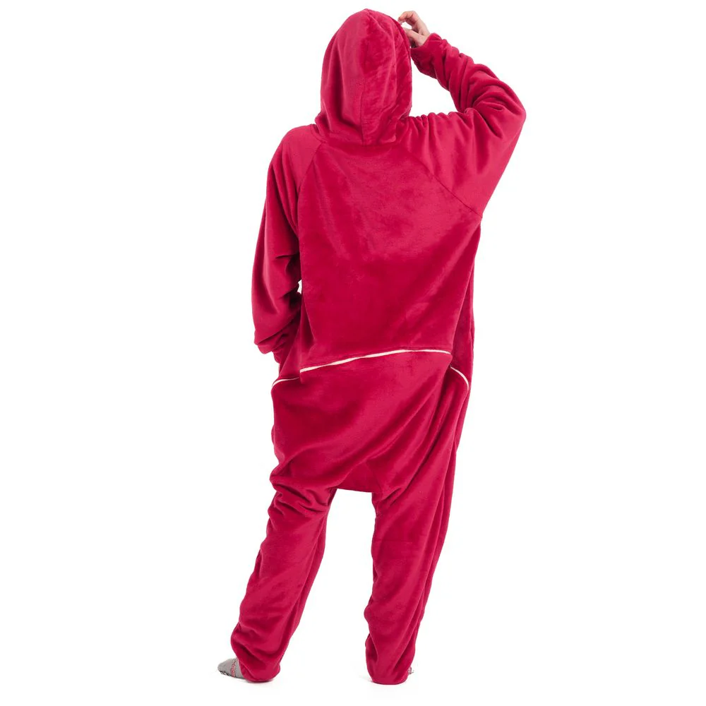 Snuggs Blanket Onesie Red - Image 2