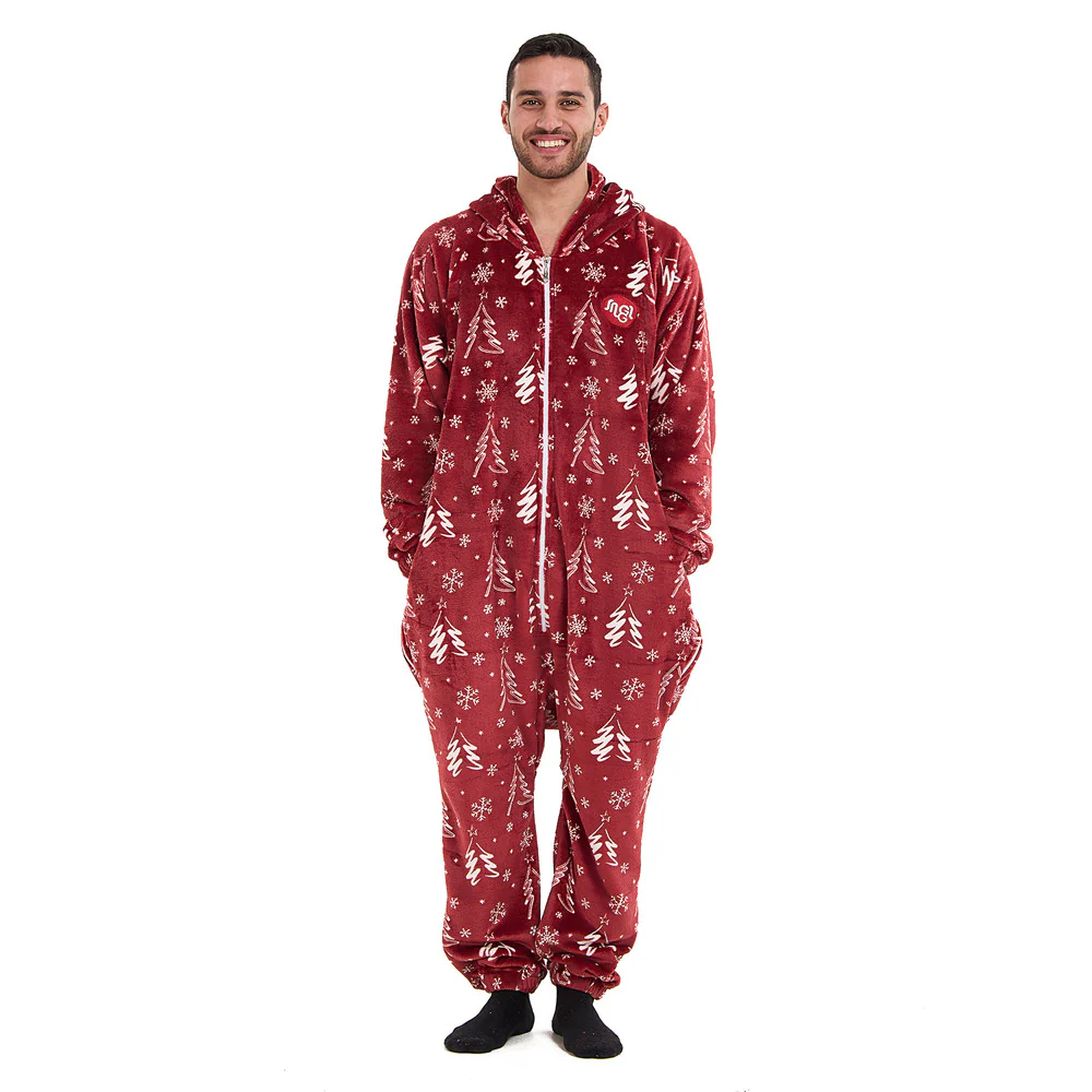 Snuggs Blanket Onesie Red Christmas Tree - Image 2