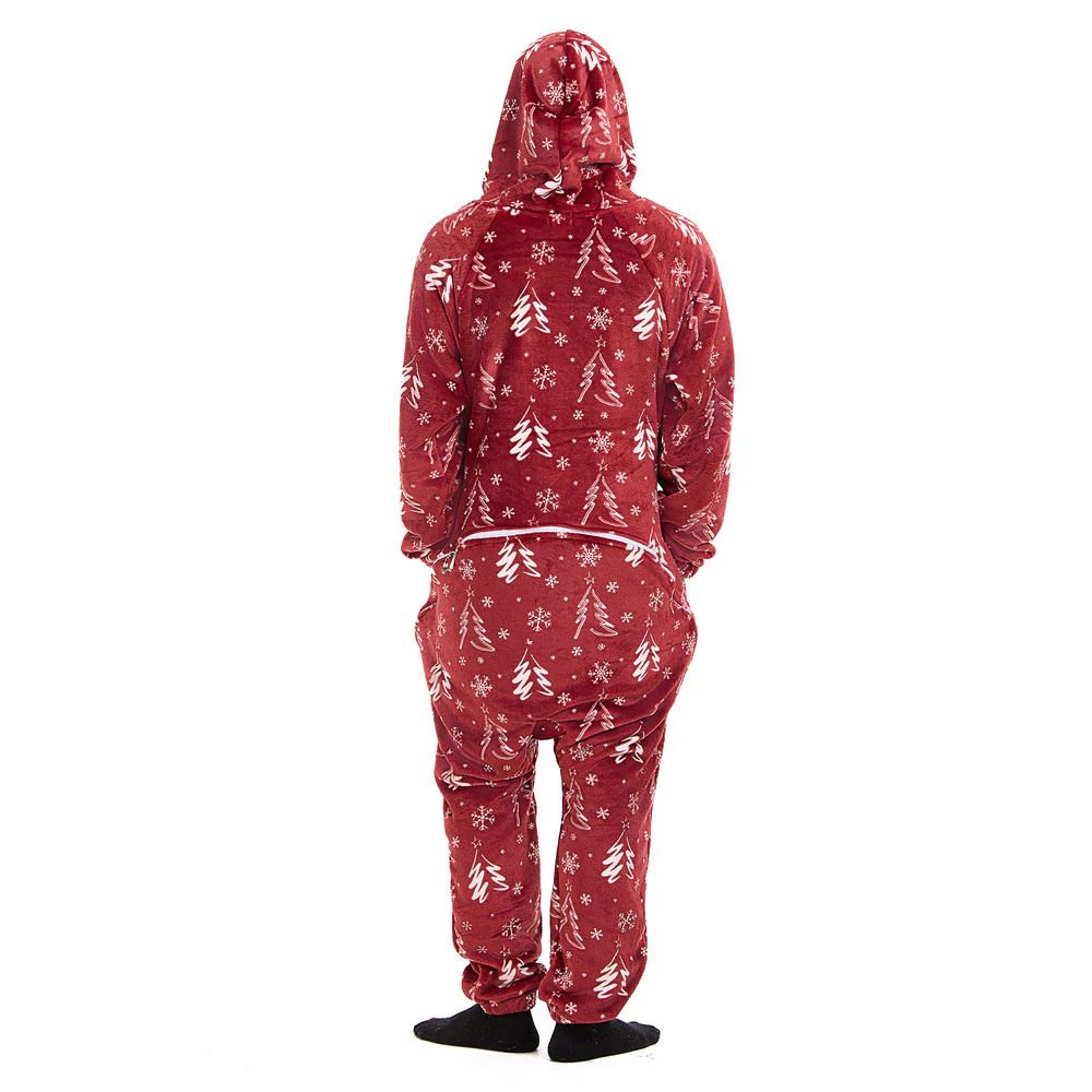 Snuggs Blanket Onesie Red Christmas Tree - Image 9