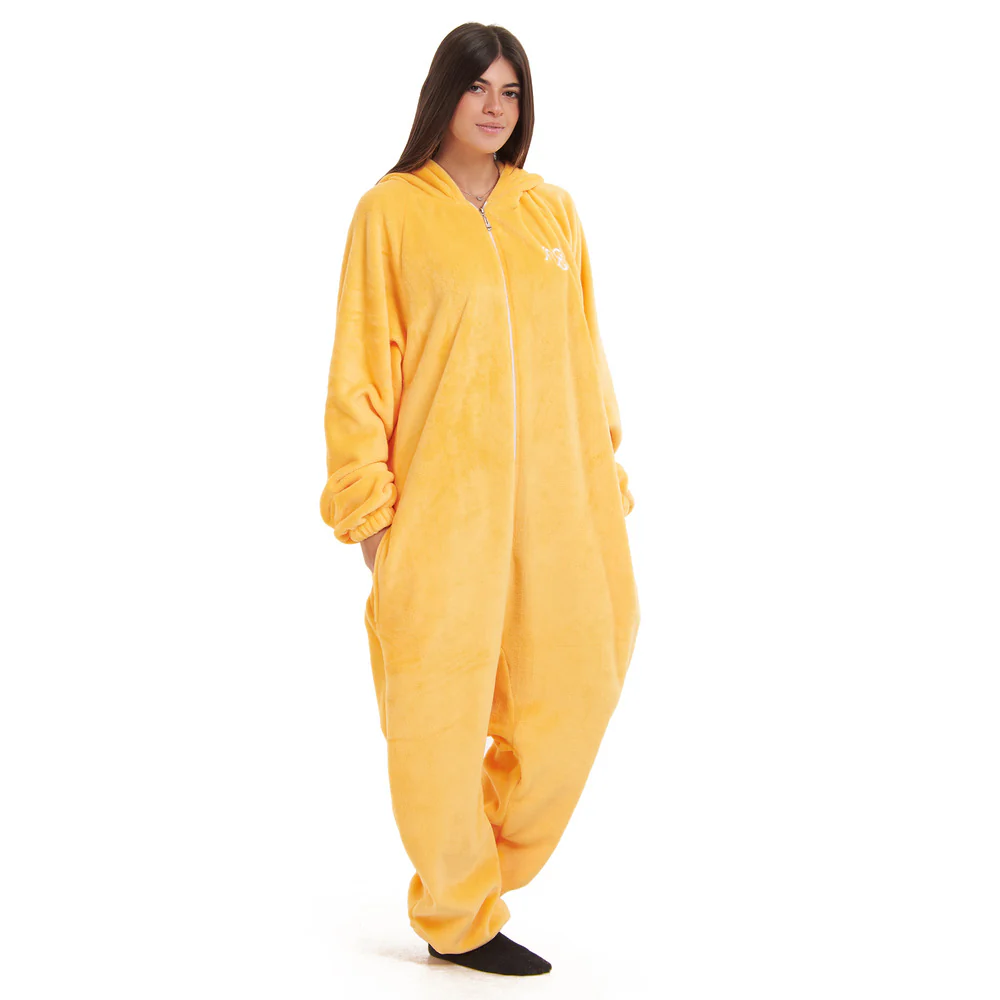 Snuggs Blanket Onesie Yellow - Image 3