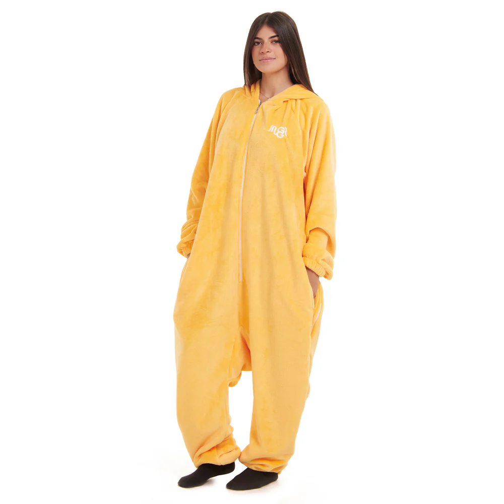 Snuggs Blanket Onesie Yellow - Image 5