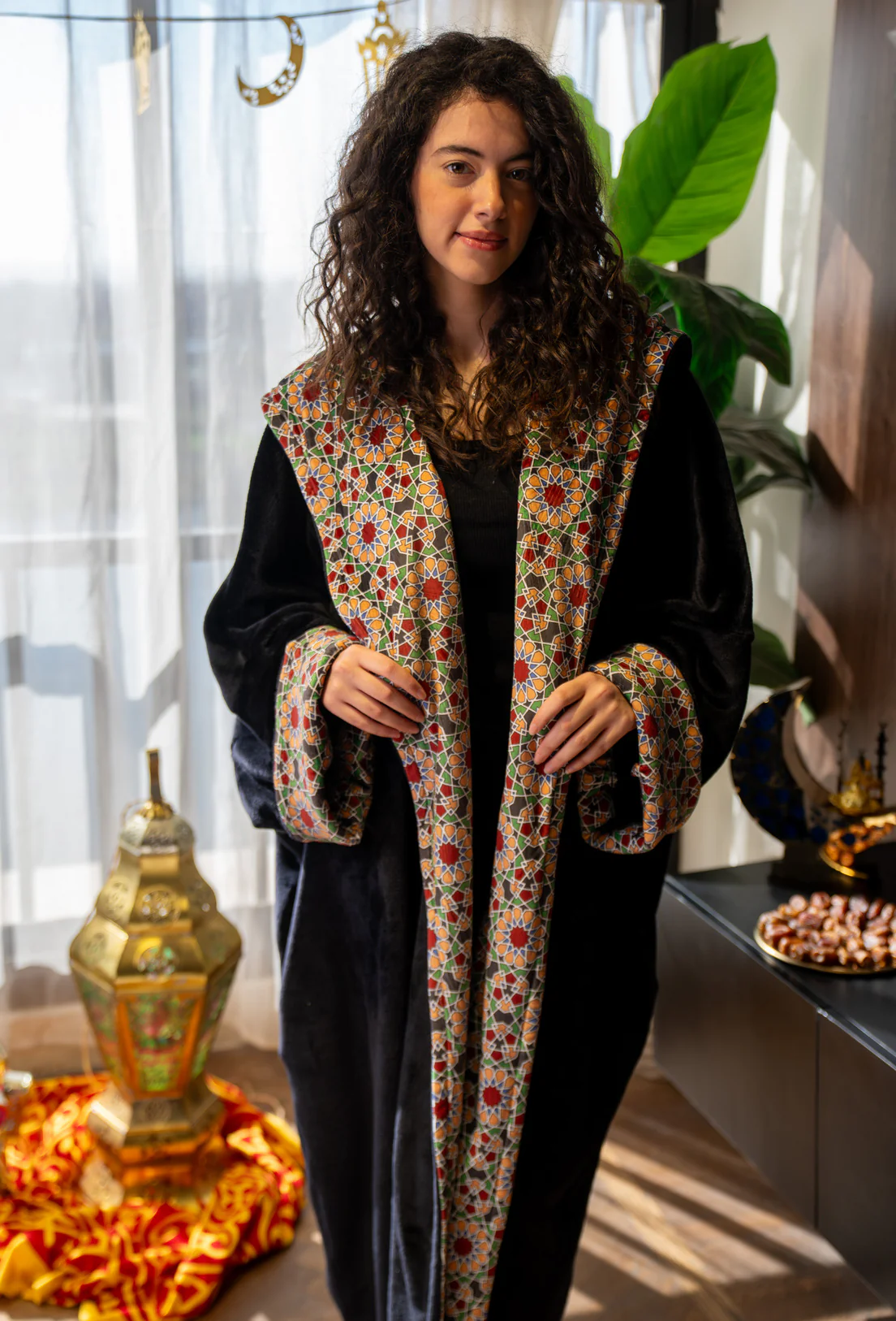 Snuggs Blanket Ramadan Kaftan Black X Andalus Star - Image 3