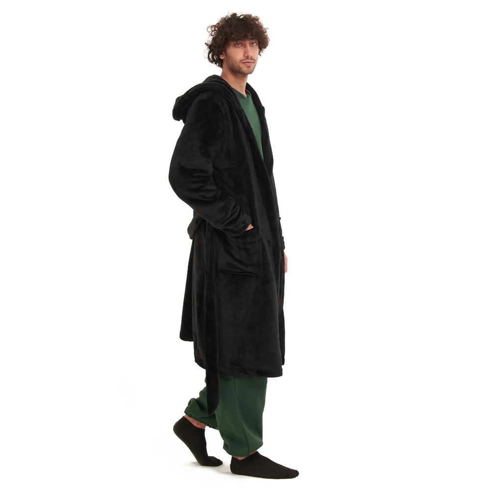 Snuggs Blanket Robe Black - Image 6