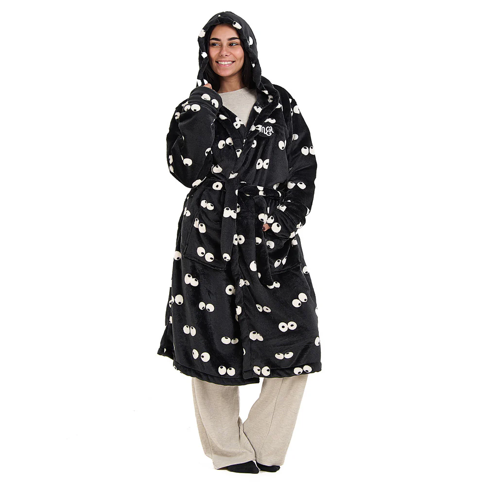 Snuggs Blanket Robe Black Eyes - Image 2