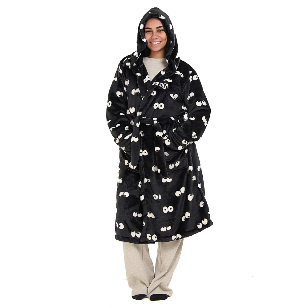Snuggs Blanket Robe Black Eyes - Image 5