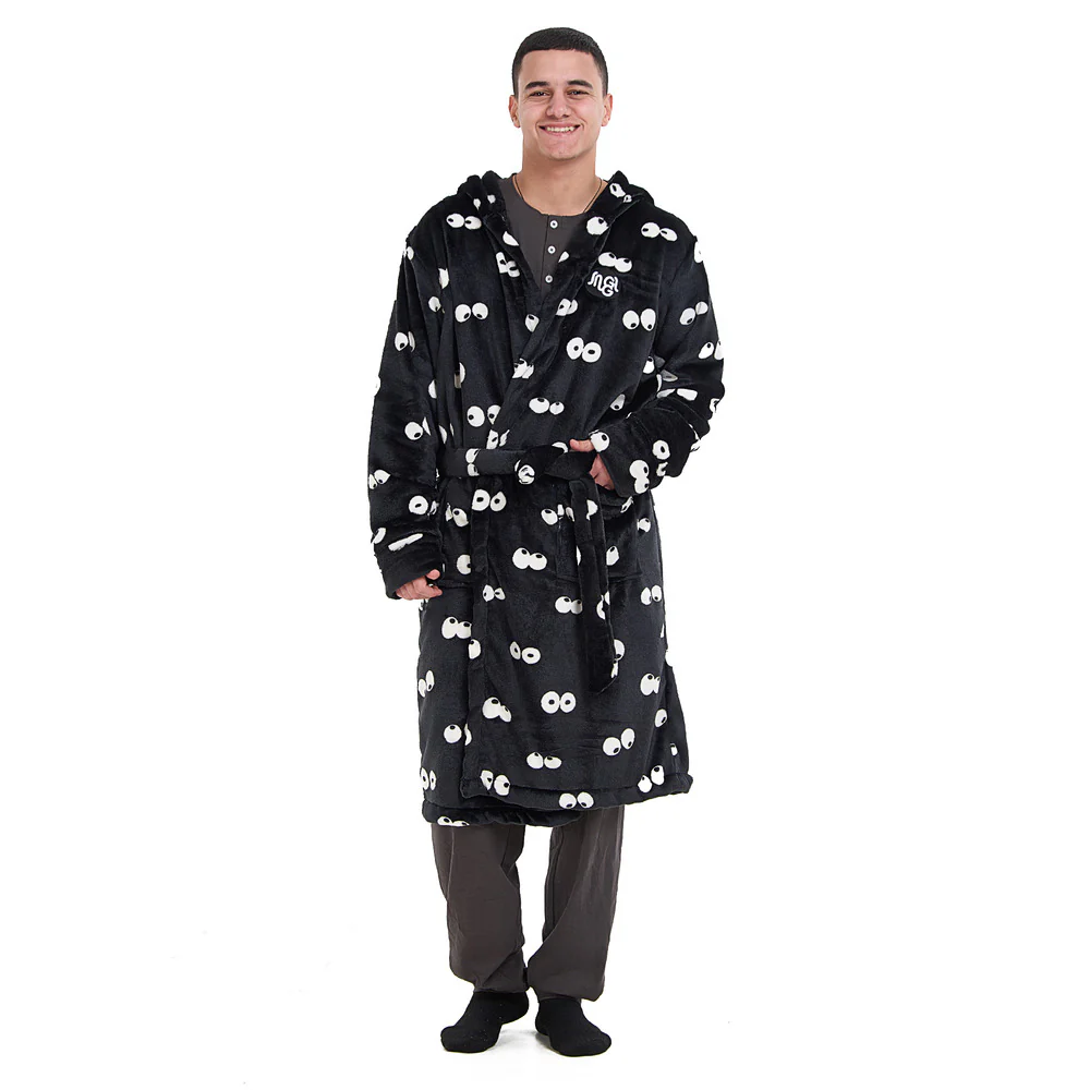 Snuggs Blanket Robe Black Eyes - Image 6