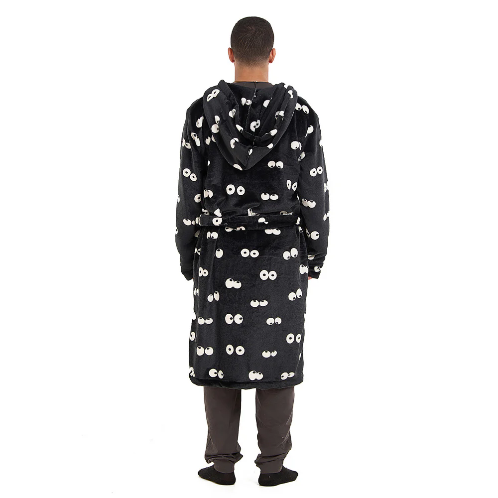 Snuggs Blanket Robe Black Eyes - Image 7