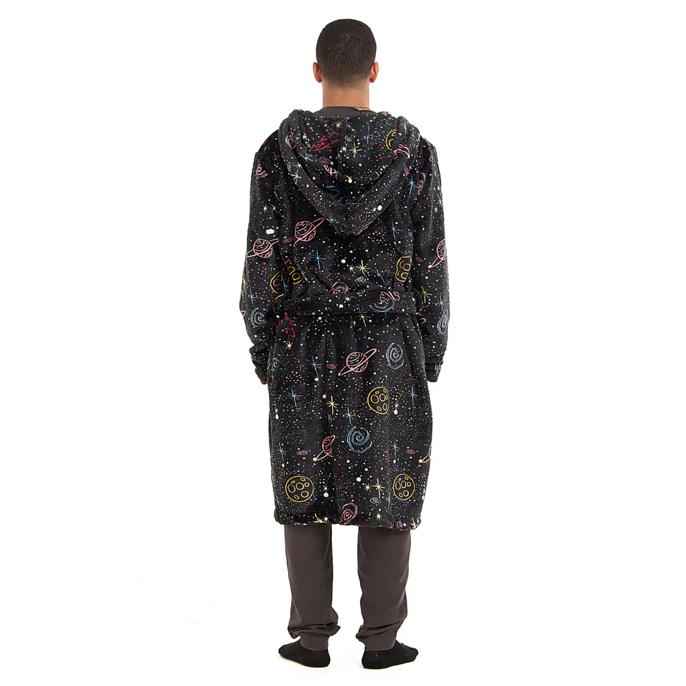 Snuggs Blanket Robe Black Space - Image 8