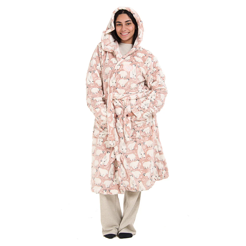 Snuggs Blanket Robe Cashmere Polar Bear - Image 2