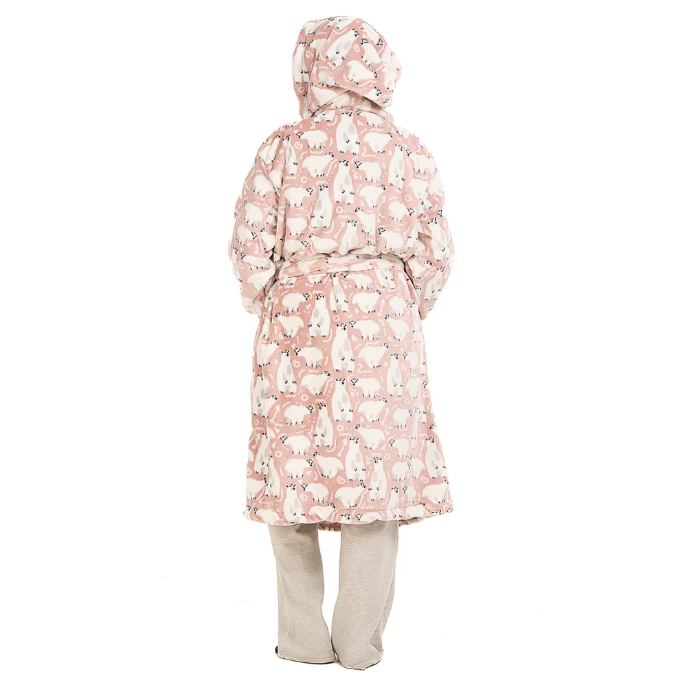 Snuggs Blanket Robe Cashmere Polar Bear - Image 3